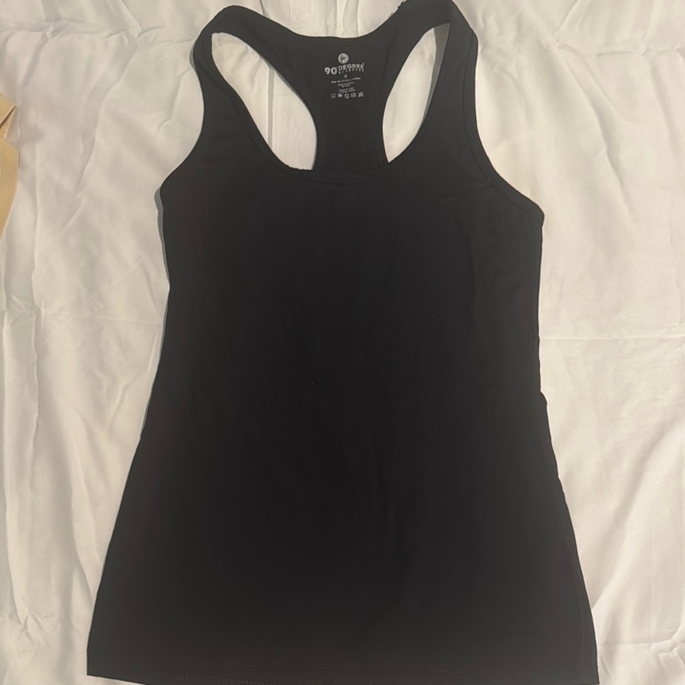 90 degrees Black Tank Top Essential
